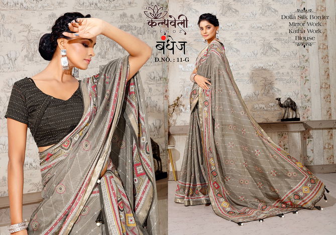 Bandhej 11 Printed Designer Saree Catalog